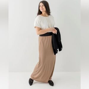 The main street exchange maxi skirt